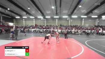 156 lbs Consi Of 4 - Quentin Bergant, Mat Burners WC vs River Wickstrom, Dolores Bears