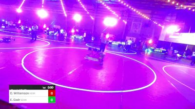 54 lbs Consi Of 8 #2 - Owen Williamson, Nebraska Wr Ac vs Everett Codr, Seward WC