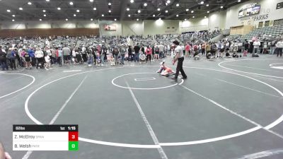 82 lbs Quarterfinal - Zechariah McElroy, Spanish Springs WC vs Blaine Welsh, Patriot Mat Club