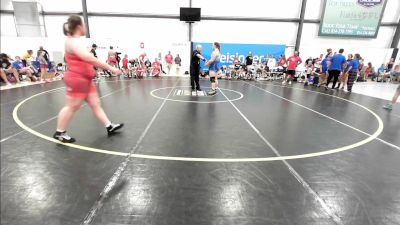 105 kg Rr Rnd 4 - Madison Burns, Badger Girls Elite vs Braelyn Flemming, Michigan Rev Girls Blue