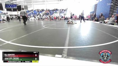 88 lbs Round 1 (4 Team) - Eli Gentry, Missouri Outlaws vs Sawyer Crook, Potentially Dangerous