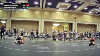 144 lbs Round Of 64 - Hunter McCuistion, Rim Of The World vs Victor Feuerman, Peterson Grapplers