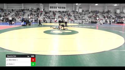 138 lbs Round Of 64 - J'serie Womble, NC vs Jagger Irvin, KY