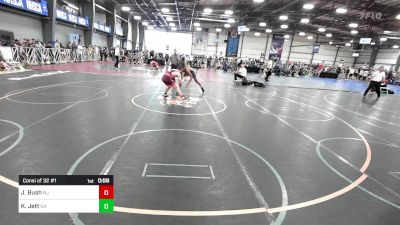 138 lbs Consi Of 32 #1 - Jackson Bush, NJ vs Kenneth Jett, GA