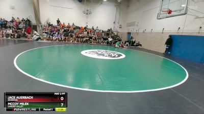 144A Champ. Round 1 - Jace Auerbach, Riverton vs McCoy Milek, Lander Valley
