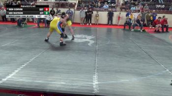 200_B lbs 3rd Place - Ben Corvin, Southmoreland vs Jed Watson, City Of Pittsburgh
