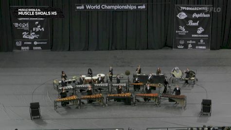 Muscle Shoals HS "Muscle Shoals AL" at 2025 WGI Percussion/Winds World Championships