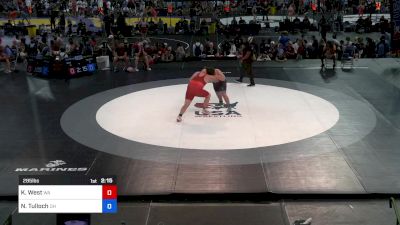 285 lbs Cons 64 #2 - Kade West, WA vs Noah Tulloch, OH