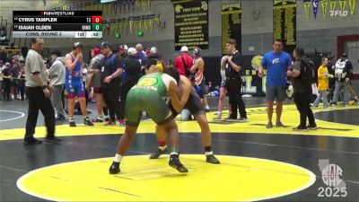 168 lbs Cons. Round 2 - Isaiah Olden, Ed Harris Middle School vs Cyrus Tamplen, The 300