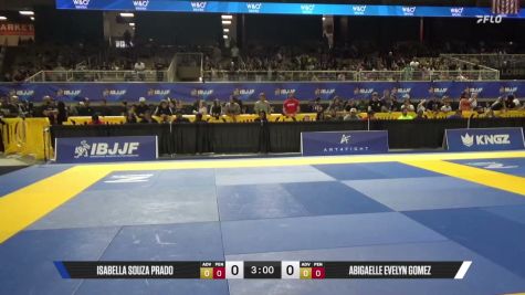 Abigaelle Evelyn Gomez vs Isabella Souza Prado 2026 Pan Kids Jiu-Jitsu IBJJF Championship