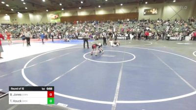 54 lbs Round Of 16 - Buster Jones, Corning Sharks vs Tanner Houck, Oroville Rattlers
