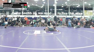 128 lbs Semifinal - Marcos Asan, Carpe Diem - HSC vs Sean Elliott, Shore Thing - HSC