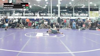 128 lbs Semifinal - Marcos Asan, Carpe Diem - HSC vs Sean Elliott, Shore Thing - HSC
