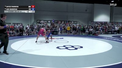 65 kg Champ. Rd Of 64 - Jayce Paridon, Cavalier Wrestling Club vs Leo Maestas, Eagle Training Center