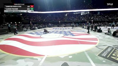 Champ. Round 1 - Aaron Tucker, Brandon Valley vs Zaniyan Iron Eyes, Lakota Tech