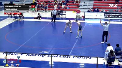 149 lbs Semifinal - Landon Neal, Averett vs Jackson Rowling, Roanoke College