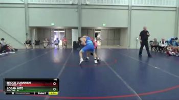 182 lbs Round 1 (8 Team) - Brock Zurawski, New Jersey vs Logan Hite, Missouri