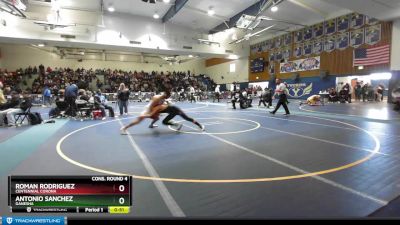 165 lbs Cons. Round 4 - Roman Rodriguez, Centennial Corona vs Antonio Sanchez, Ganesha