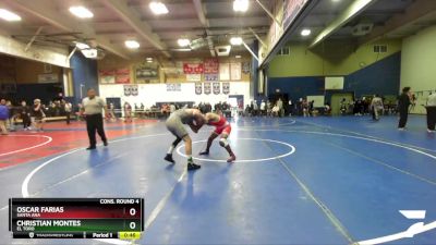 157 lbs Cons. Round 4 - Oscar Farias, Santa Ana vs Christian Montes, El Toro