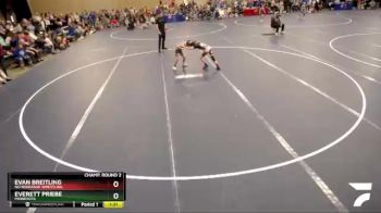 67 lbs Champ. Round 2 - Everett Priebe, Minnesota vs Evan Breitling, No Nonsense Wrestling