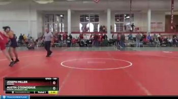 149 lbs Cons. Round 3 - Austin O`Donoghue, Marian University (IN) vs Joseph Miller, Wabash
