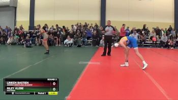 130 lbs Round 2 - Linken Bastien, Askren Wrestling Academy vs Riley Klebe, Hastings