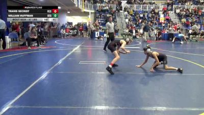 87 lbs Consy 3 - Travis Secrist, Peters Township vs William Huffman, Neighborhood W.C.