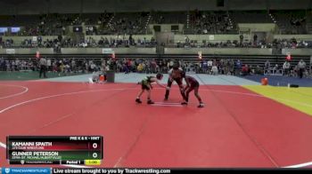 Round 3 - Gunner Peterson, STMA (St. Michael/Albertville) vs Kamanni Spaith, JJ`s Club Wrestling