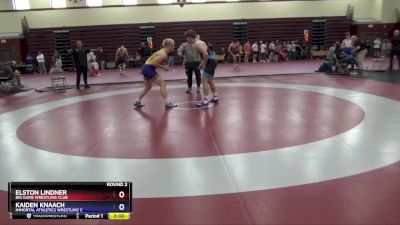 J-5 lbs Round 2 - Elston Lindner, Big Game Wrestling Club vs Kaiden Knaach, Immortal Athletics Wrestling C