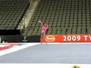 Hallie Mossett FX 2009 USA vs. JPN