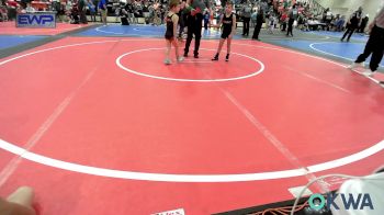 52 lbs Quarterfinal - Kevin Harris, HURRICANE WRESTLING ACADEMY vs Zane Henley, Tahlequah Wrestling Club