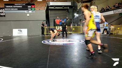 Junior Boys - 190 lbs Semis - Jason Valencia, Club Lucha Wrestling vs Demetri Clark, Temecula Valley High School Wrestling