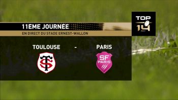 Top 14 Round 11: Toulouse vs Stade Francais