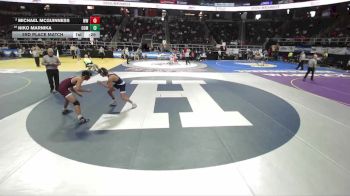 I-150 lbs 3rd Place Match - Michael McGuinness, Walt Whitman vs Niko Marnika, Commack