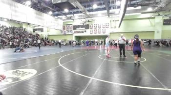 135 lbs Cons. Round 3 - Sofia Townsley, Palisades vs Nathalie Arredondo, BELL