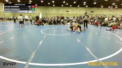 90 lbs Rr Rnd 4 - Dylan O'Connor, Texas Top Team 9u vs Brady McDonald, Tulsa Elite 9U