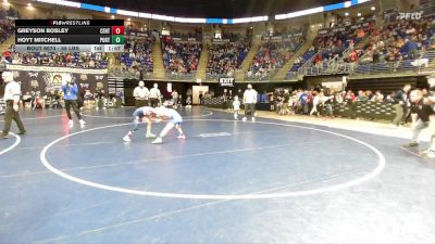 55 lbs Round Of 32 - Greyson Bosley, Central York vs Hoyt Mitchell, Port Allegany