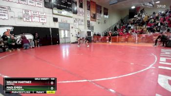 105 lbs Champ. Round 2 - Audrey Marquez, Castro Valley vs Khristine Inay, Pioneer Valley