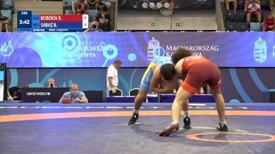 60 kg Qualif. - Brock Alexander Bobzien, United States vs Bagdat Sabaz, Kazakhstan