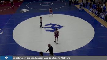 133 lbs 3rd Place Match - Caleb Haney, Roanoke College vs Michael Policarpio, Roanoke College
