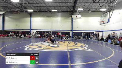 285 lbs Semifinal - Marcos Colon, New England College vs Nick Beebe, Southern Maine