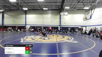 285 lbs Semifinal - Marcos Colon, New England College vs Nick Beebe, Southern Maine