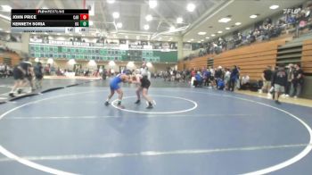 132 lbs Cons. Round 2 - Kenneth Soria, Orange Glen vs John Price, Carlsbad