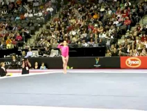 Jordyn Wieber FX 2009 American Cup