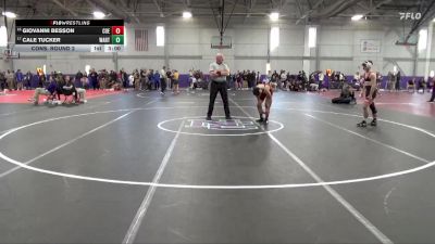 125 lbs Cons. Round 2 - Cale Tucker, Wartburg vs Giovanni Besson, Coe