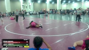 190 lbs Round 7 (8 Team) - Ammy Arroyo, Nebraska Wonder Women (A Team) vs Emari Brown, Charlies Angels Florida Black