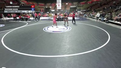 65 lbs Cons. Semis - Aaron Ramirez vs Davonne Dixon