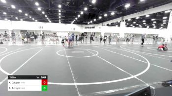 155 lbs 5th Place - Katelyn Capper, Takedown Industries vs Anna Arroyo, Threshold WC