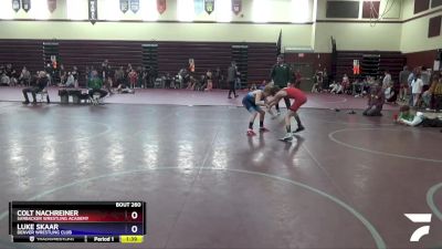 12UB-2 lbs Round 2 - Colt Nachreiner, Sarbacker Wrestling Academy vs Luke Skaar, Denver Wrestling Club