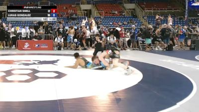 175 lbs Cons. Rd Of 64 - Christian Snell, Connecticut vs Lukas Gonzalez, Washington